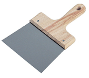 COUTEAU A ENDUIRE INOX BI MATIERE 160mm